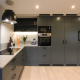 Concrete Grey Koket Designat Av Woodshed Inredning