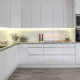 Viscount White Koket Designat Av Woodshed Inredning